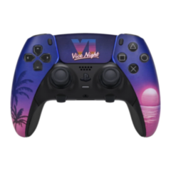 Геймпад DualSense EDGE GTA VI с тактовыми кнопками TMR механизмами и грипсами BEYOND