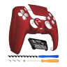 Красный матовый корпус eXtremeRate Scarlet Red для dualsense