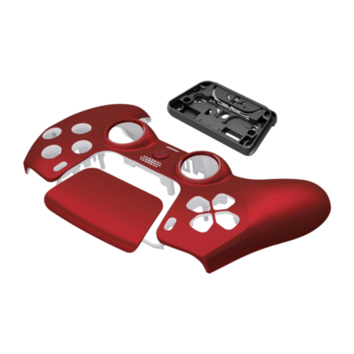 Красный матовый корпус eXtremeRate Scarlet Red для dualsense