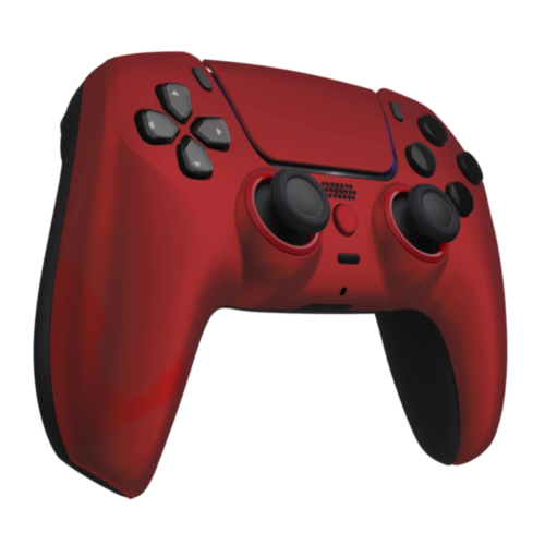 Красный матовый корпус eXtremeRate Scarlet Red для dualsense