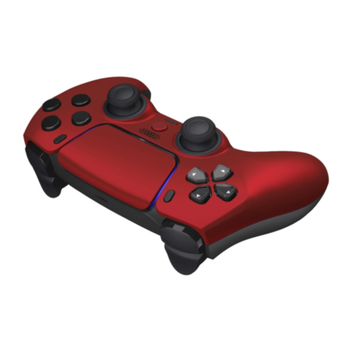 Красный матовый корпус eXtremeRate Scarlet Red для dualsense