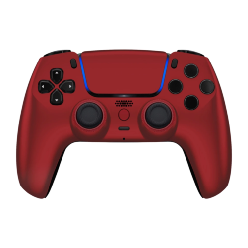 Красный матовый корпус eXtremeRate Scarlet Red для dualsense