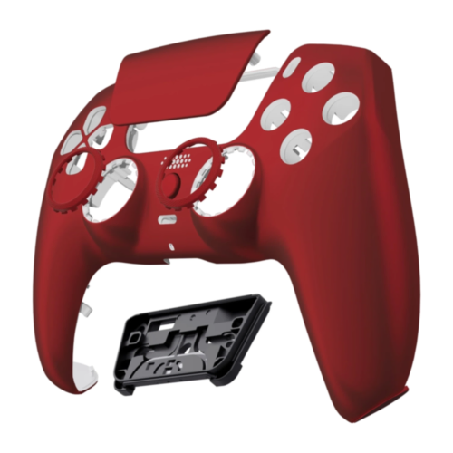 Красный матовый корпус eXtremeRate Scarlet Red для dualsense